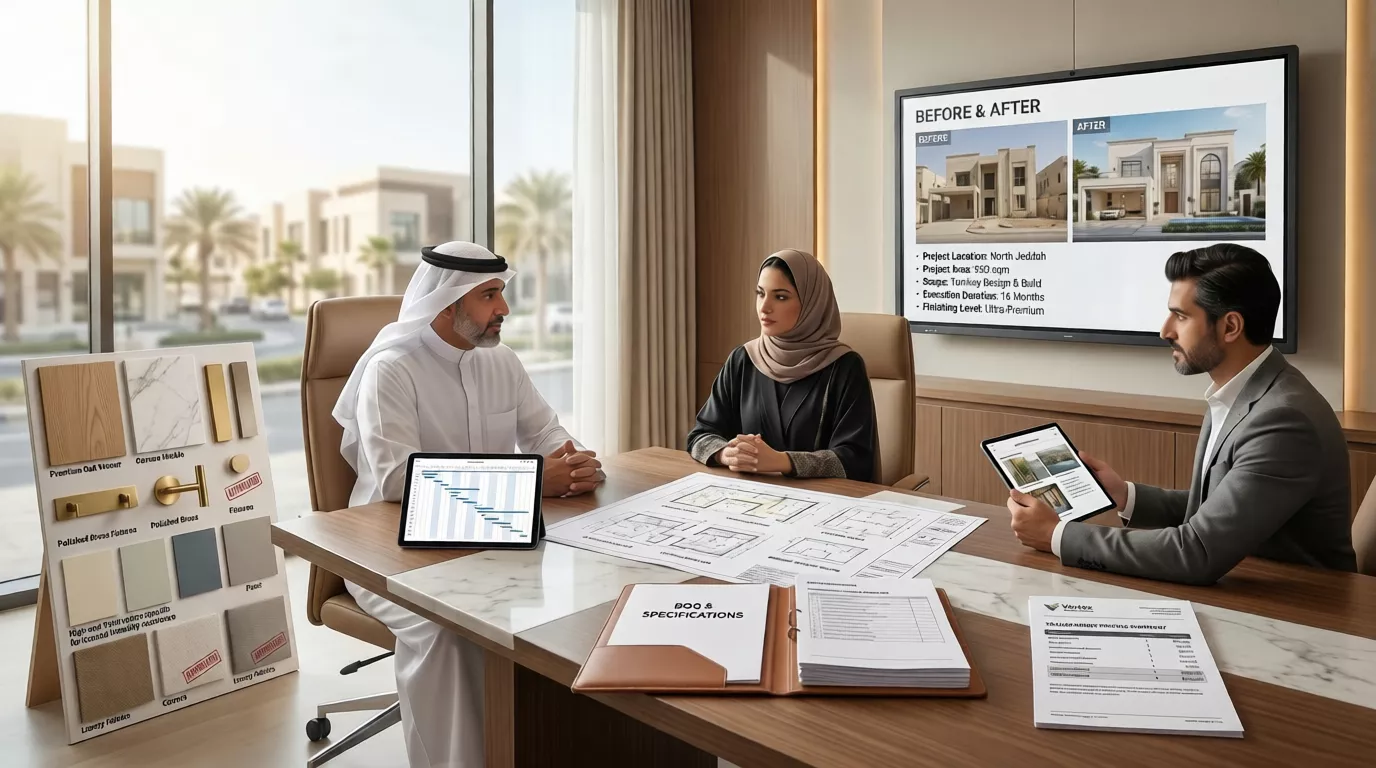 The finishing company knows the details